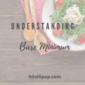 Read more about the article Understanding the bare minimum